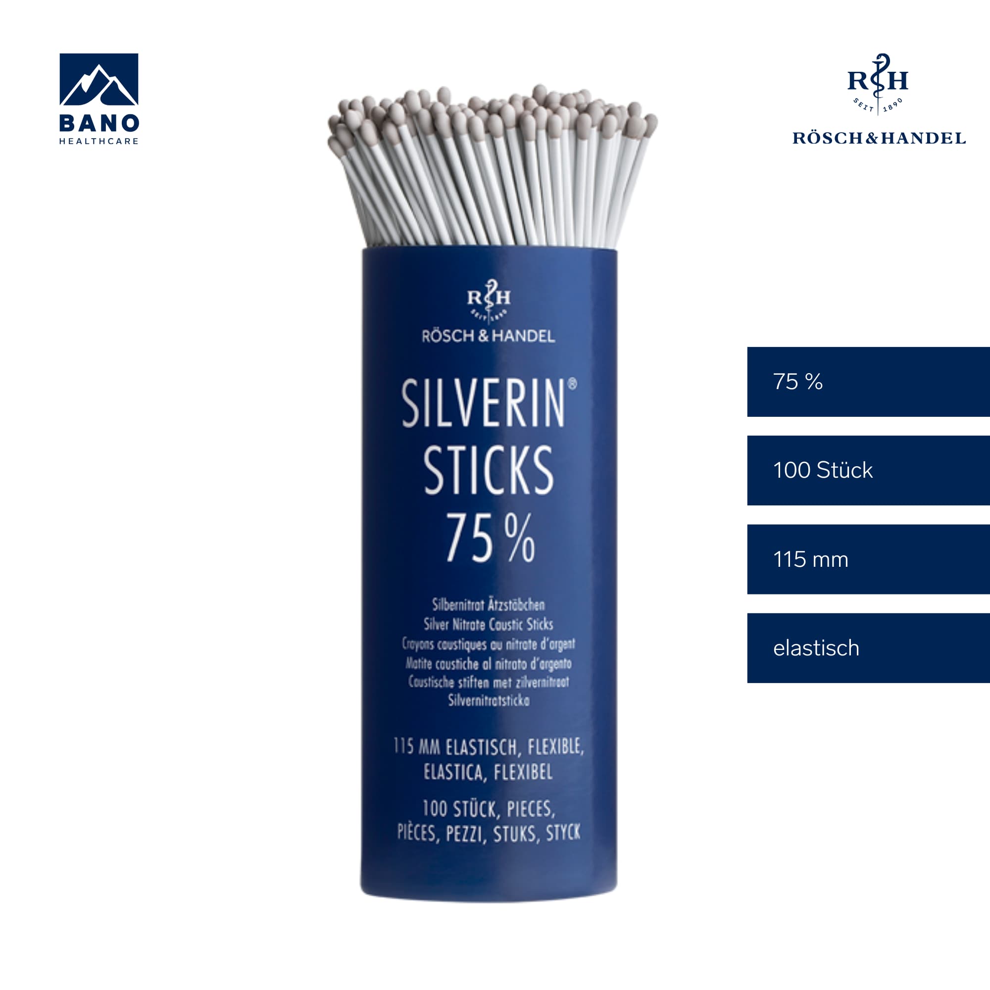 Silverin Sticks 75% crayon au nitrate d´argent